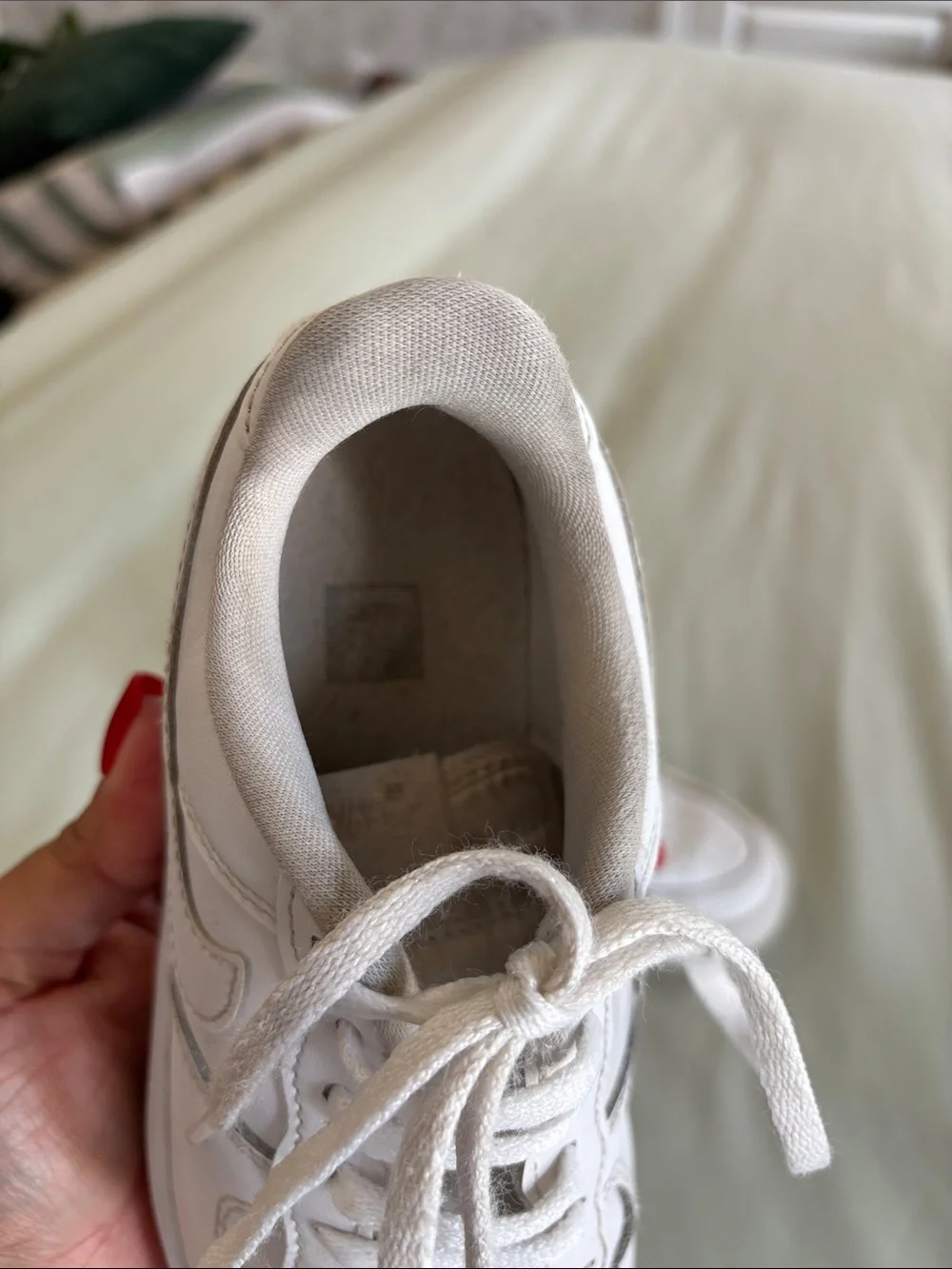 Kids Nike Air Force One White Low-Top Sneakers